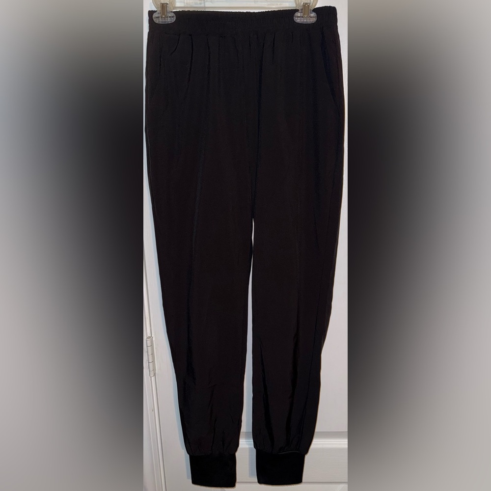 LA Hearts Black Jogger Pants Relaxed Fit Size M